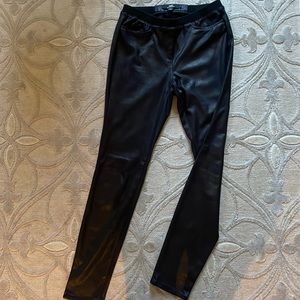 ABS Platinum faux skin leggings